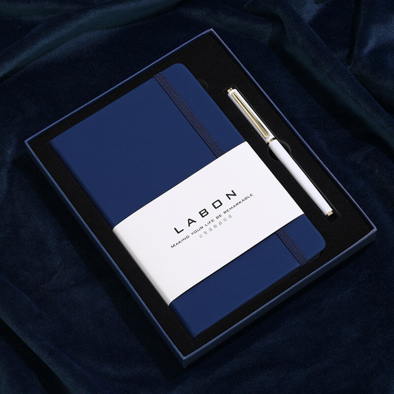 custom notebook blue