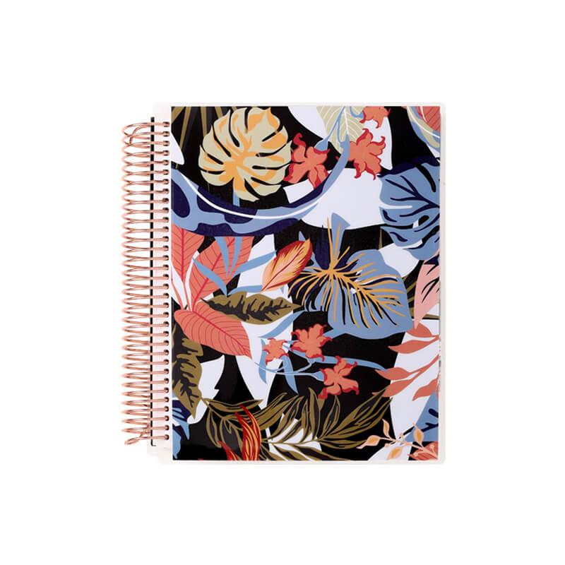 Flora Bloom A Spiral Planner - Carta Lusso