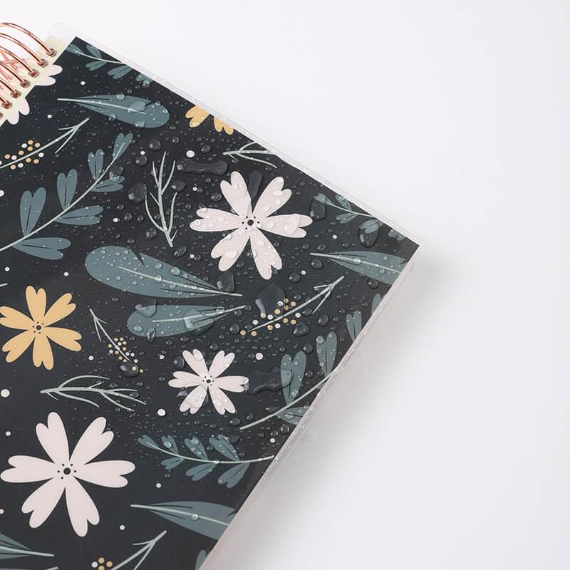 Flora Bloom D Spiral Planner - Carta Lusso