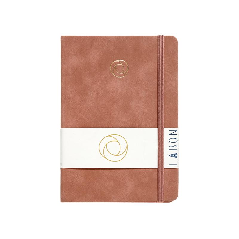 Mobius Strip Pink Leather Notebook - Carta Lusso